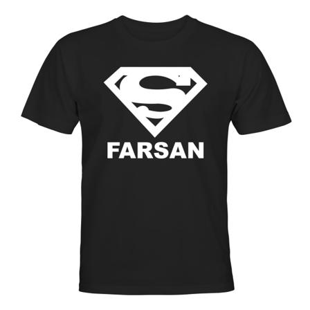 Farsan - T-SHIRT - UNISEX Svart - S