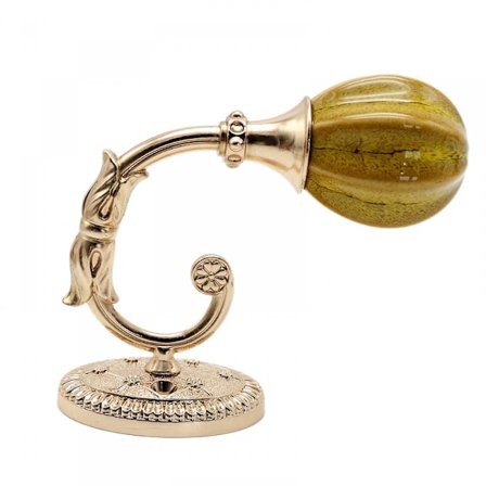 Gardinomtag, 2 st Väggmonterade Draperihållare med Dekorativ Boll Gardinomtag Gardinhållare med Skruvar (Guld)