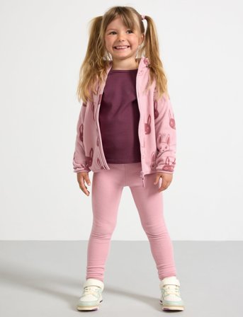 Lindex Leggings Fleece - Pink - 98