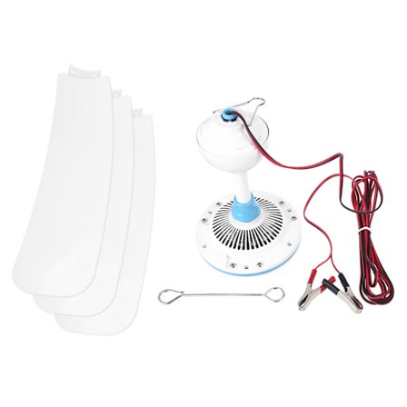 Tyst 12V Takfläkt 36" Hängande Campingtältfläkt för Hem Utomhus Kontor