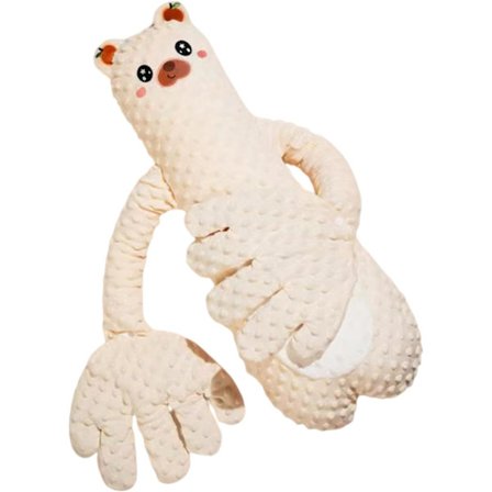 Beroligende dukke til babyer, Forebygger at babyer bliver bange, Plyslegetøj til søvn, 3 justerbare tilstande (Bjørn)