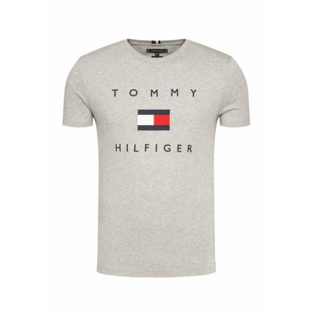 Tommy Hilfiger Tee Grå, Herre T-shirts, Størrelse: S