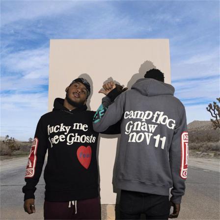 Harajuku Weirdo Graffiti Letter Printed Hoodies Men Lucky Me I