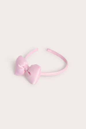 Kappahl | Diadem med sløyfe | Rosa