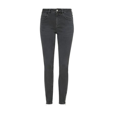 Comma, Skinny Jeans Grijs, Dames, Maat:XL