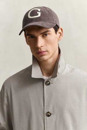 GANT Herren Cap mit G-Badge (ONE SIZE) Grau