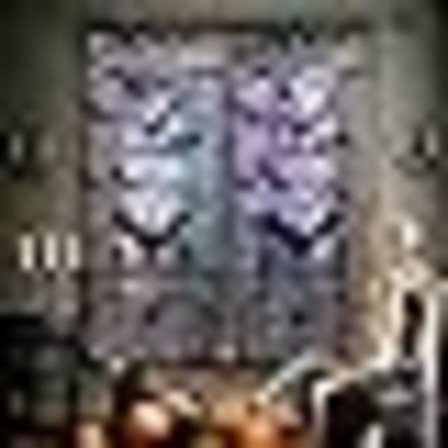 2 kpl Halloween-verhoja mustat lepakot Halloween-pitsi-ikkunaverho