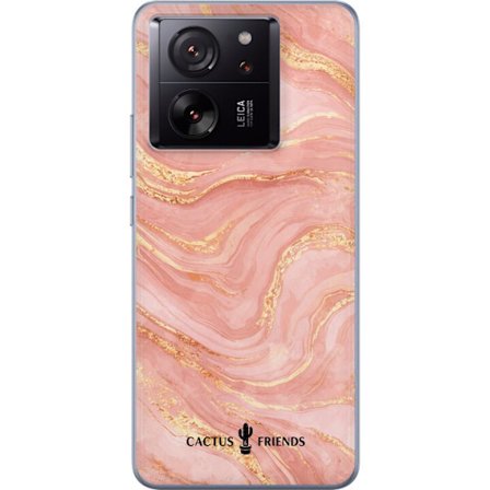 Yhteensopiva Puhelinkuori Xiaomi Xiaomi 13T Pro Cactus and Friends – RoseGoldFlow