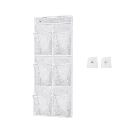 6-roms hengende oppbevaringsløsning for baderomsutstyr i ikke-vevd stoff