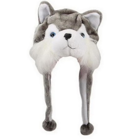 Plysj sjov husky hat