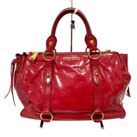 Miu Miu Pre-owned, Pre-owned Leather totes Roze, unisex, Maat:ONE Size