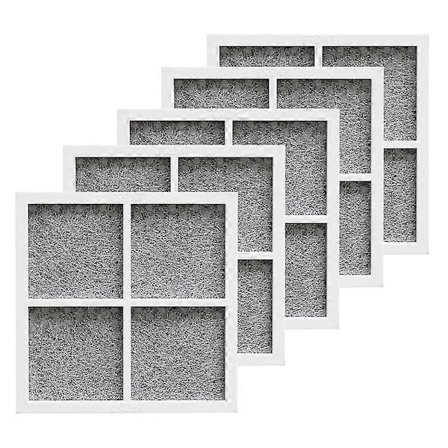 5-pack Kylskåpsluftfilter för LG LT120f, ersättningsfilter för frisk luft [HK]