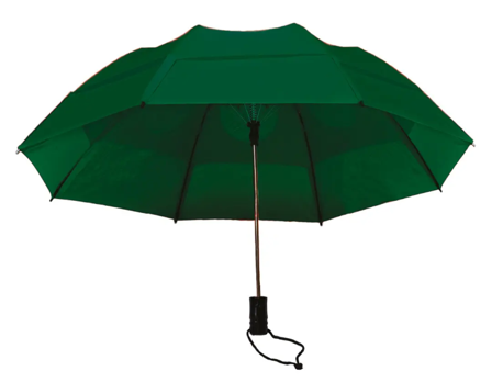 Gustbuster sammenleggbar orkanparaply grønn