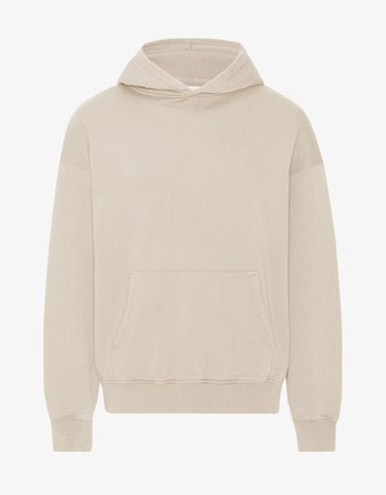 Organic Oversized Hood - Ivory White - M