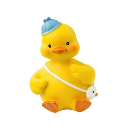 Kreativa Mini Tecknade Lamm Harts Figurer Anka Prydnad Staty Miniatyrer 4# Anka