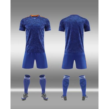 Ny Klubb Fotballdraktsett Voksen og Barn Fotballtreningsdrakt Lett Bord Fotballdrakt Konkurranse Laguniform King M Guest Size 28 (150cm-160cm)