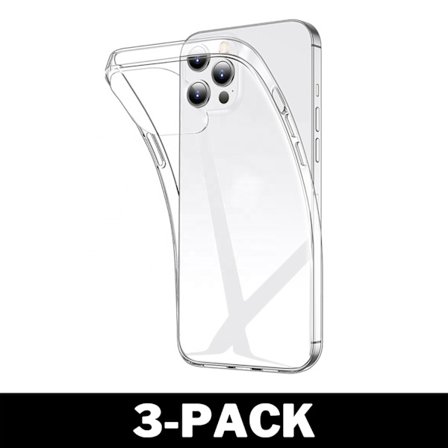 Genomskinligt Skal iPhone 13 Pro Max Transparent TPU
