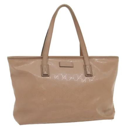Gucci Vintage, Pre-owned Tote Bag Bruin, Dames, Maat:ONE Size,leather
