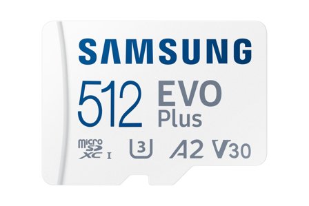 Samsung EVO Plus MB-MC512S - flashminnekort - 512 GB - microSDXC UHS-I
