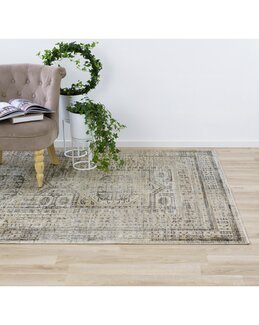 Kudottu silkkimatto Antique beige