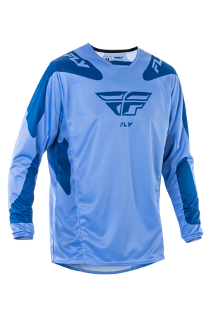FLY Racing Kinetic Sym MX Jersey Ultramarine/Dark Blue S