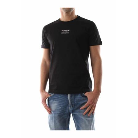 Dondup, T-Shirts Zwart, Heren, Maat:M