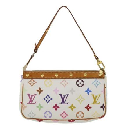 Louis Vuitton Vintage, Pre-owned Canvas louis-vuitton-bags Wit, Dames, Maat:ONE Size