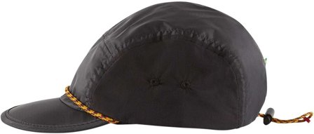 Klättermusen Runa Five Panel Cap lippalakki, Raven
