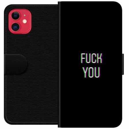 Apple Iphone 11 Plånboksfodral Fuck You *