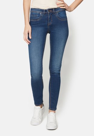 B. COPENHAGEN - Maggie Jeans - Mørkeblå - Straight Fit