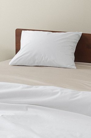 Jotex - Percale Pudebetræk - Økologisk Hvid - ZACK - Køb Pudebetræk hos Jotex