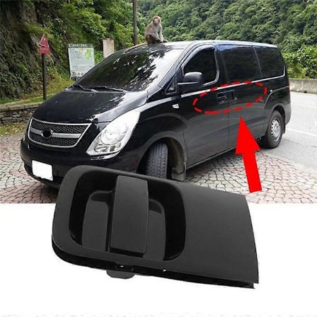 For Hyundai H1 Grand Starex Imax I800 2005-2018 Skyvedør Ytre Håndtak Svart 83650-4H100 Venstre_Spesielle gaver