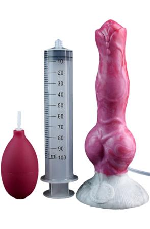 Pink Alien Whawax Ejaculating Dildo 20,5 cm Dragon dildo - Blushme.se