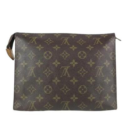 Louis Vuitton Vintage, Pre-owned Canvas louis-vuitton-bags Bruin, Dames, Maat:ONE Size