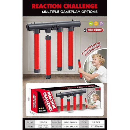 Passer for reaksjonstrening Fallende pinner Spillsett Foreldre-barn Interaksjon Leketøy[D]