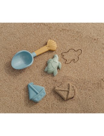 Little Dutch Little Dutch Beach Set 3 Pcs Sailors Bay - Multi/patterned - ONE SIZE