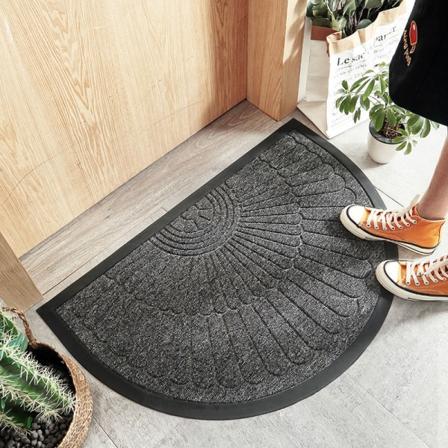 Badematte Sklisikkert Absorberende Dusj Badeteppe Teppe Gummi NO.30 Dark gray 50*80cm