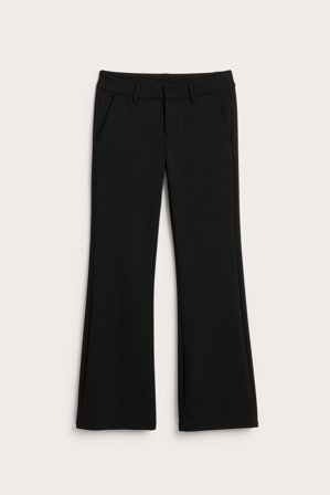 Kappahl | Utsvingt trikotbukse Svart 140 | Svart