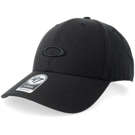 Oakley - Svart adjustable Keps - 47 Mvp Cap Black Adjustable @ Hatstore