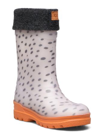 Gimo Pippi Wp Shoes Rubberboots High Rubberboots Lined Rubberboots Multi/mønstret Kavat