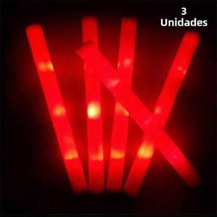 15/30/60 LED-ljusstavar, färgade RGB-skumstavar, animationsrör, julbelysning, födelsedag, bröllop, festtillbehör