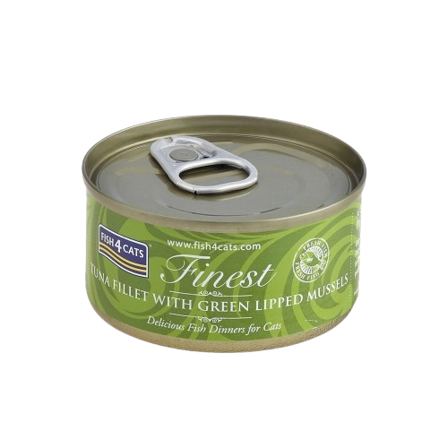 Fish4Cats - Våtfôr tunfisk og musling 70g - Katt - Kattefôr & kattemat - Våtfôr og våtmat - ZOO.no
