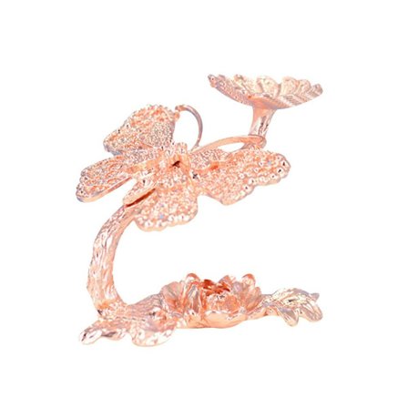 Butterfly Display Base Holder Krystall Ball Display Stand ROSE