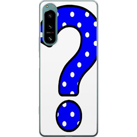 Kompatibelt Mobildeksel til Sony Xperia 5 IV Spørsmålstegn Fyndiq og CDON
