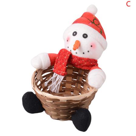 Julgodiskorg Julbordsdekorationer Skrivbordsdekor