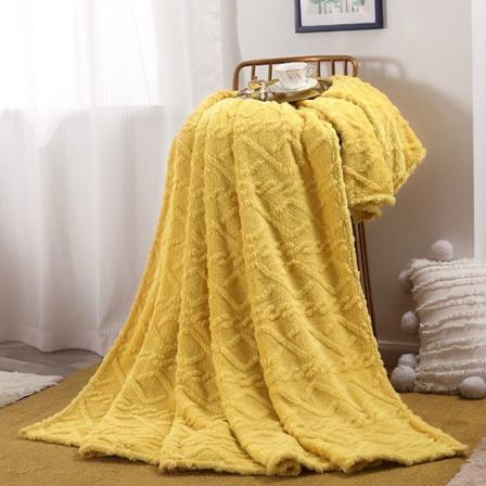 Sohvapeitto Heittopeitto KELTAINEN Yellow