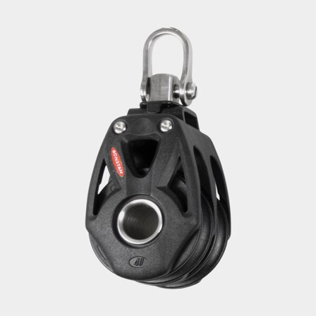 Ronstan dubbelblock med svirvel, serie 40