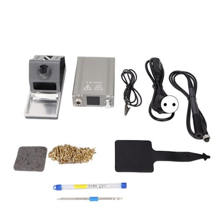 T12 X 75W Loddestation med LCD Digital Display Temperatur Justerbar til DIY Reparation EU 100 240V
