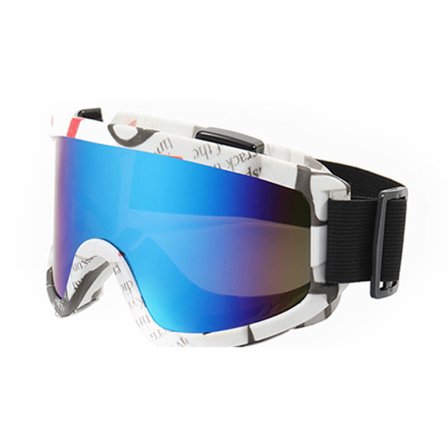 Store Ski Goggles med farverig linse, anti-kollision, anti-genskin linse, udendørs sportssne, snowboard til snowboarding og skiløb