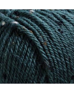 Garn Ulrika Tweed 50g Forest green - Svarta Fåret